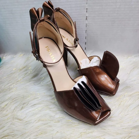 Ladies sexy Prada high heels size 7 - Picture 2 of 6